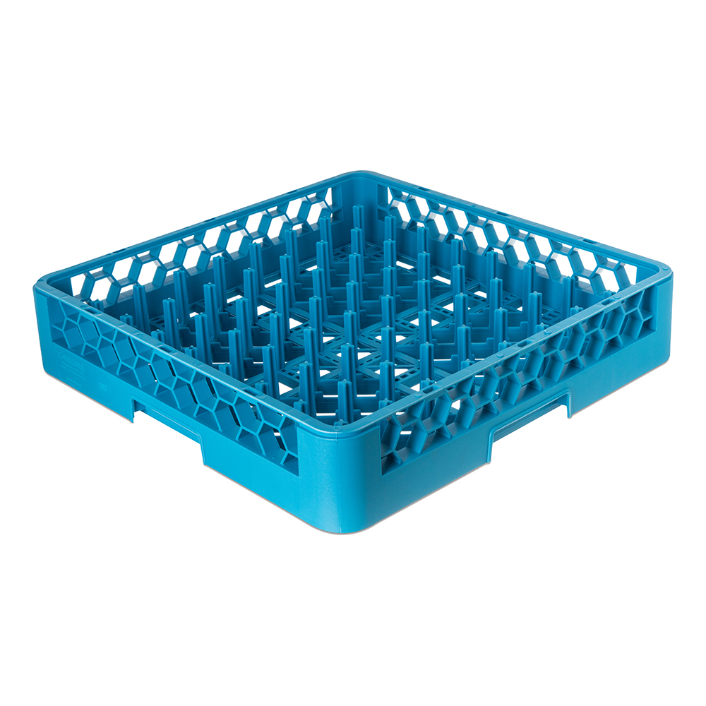Carlisle RP14 OptiClean All-Purpose Plate/Tray Peg Rack, Blue, Plastic ...