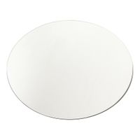 Carlisle SMR2423 MirAcryl Round Tray, Acrylic - 23-3/5"