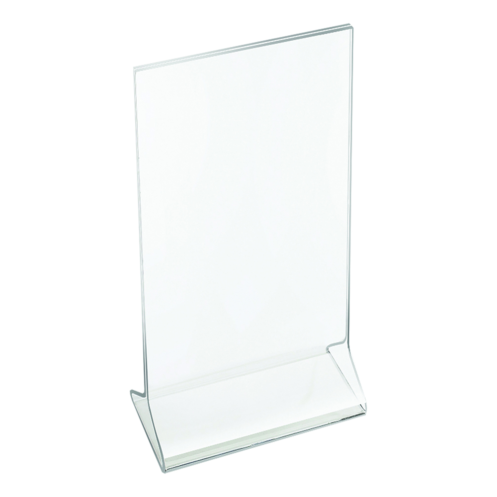 4"WX8"W CARD HOLDER CLEAR (24)