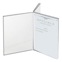 Cal-Mil 575 Classic 3-Wing Tabletop Cardholder, Clear,
Plastic - Regular