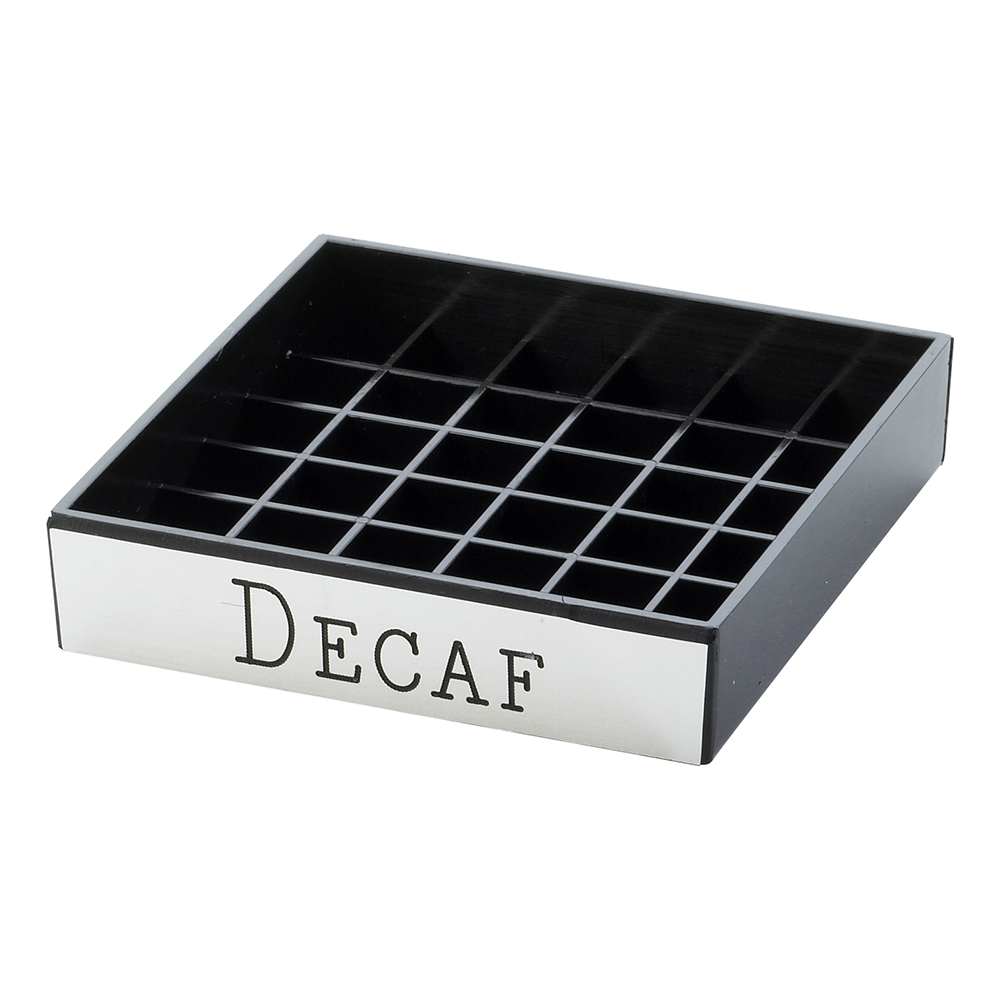 ENGRAVED DRIP TRAY DECAF
