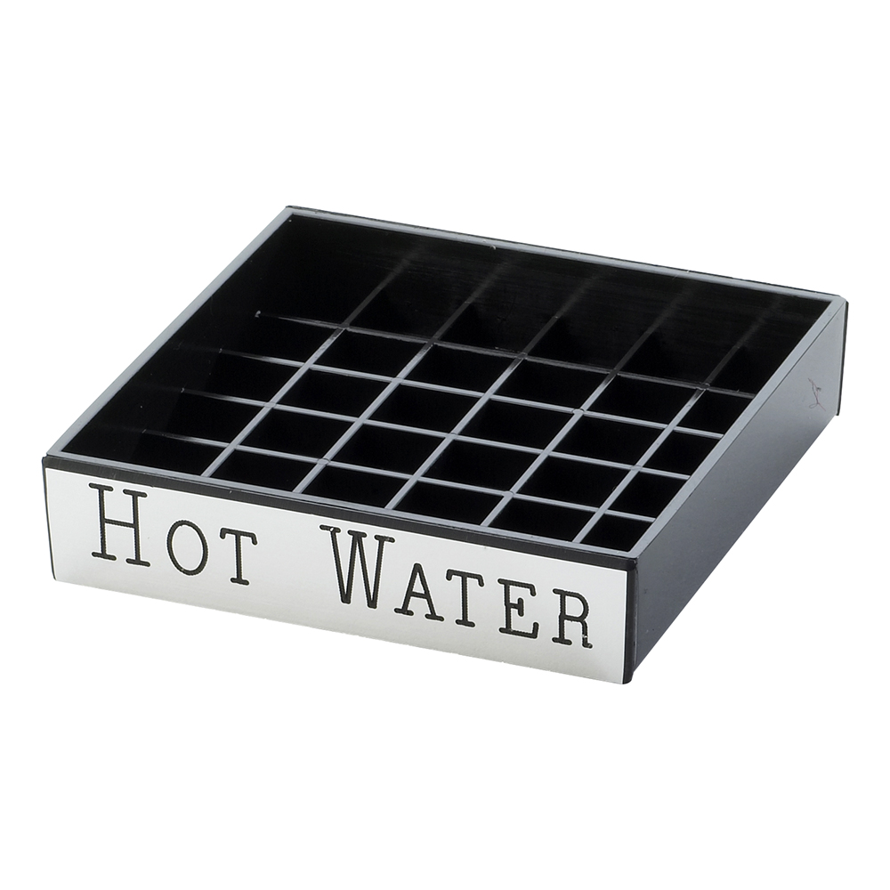 ENGLAVED DRIP TRAY HOT WATER