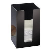 Cal-Mil 635-13 Classic Napkin Holder, Black, Plastic -
5-1/2" x 8"