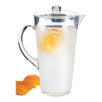 Cal-Mil 682 Pitcher, Clear, Plastic - 2 Liter