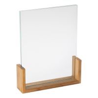 Cal-Mil 1510-811-60 Menu/Card Holder, Acrylic/Bamboo -
8-1/2" x 11"