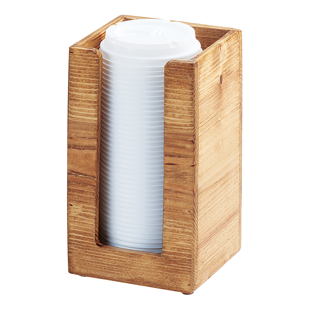 MADERA NAPKIN /LID/CUP ORGANIZ