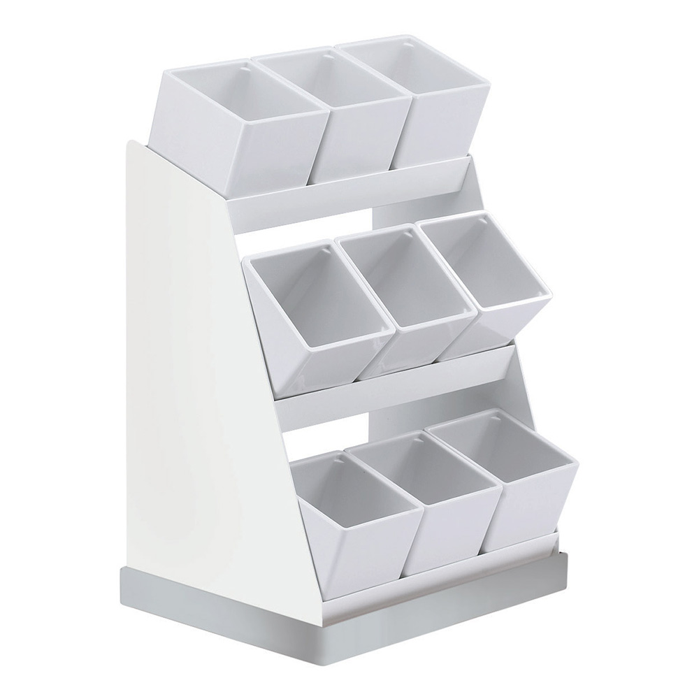 CONDIMENT CADDY  WHITE/WHITE