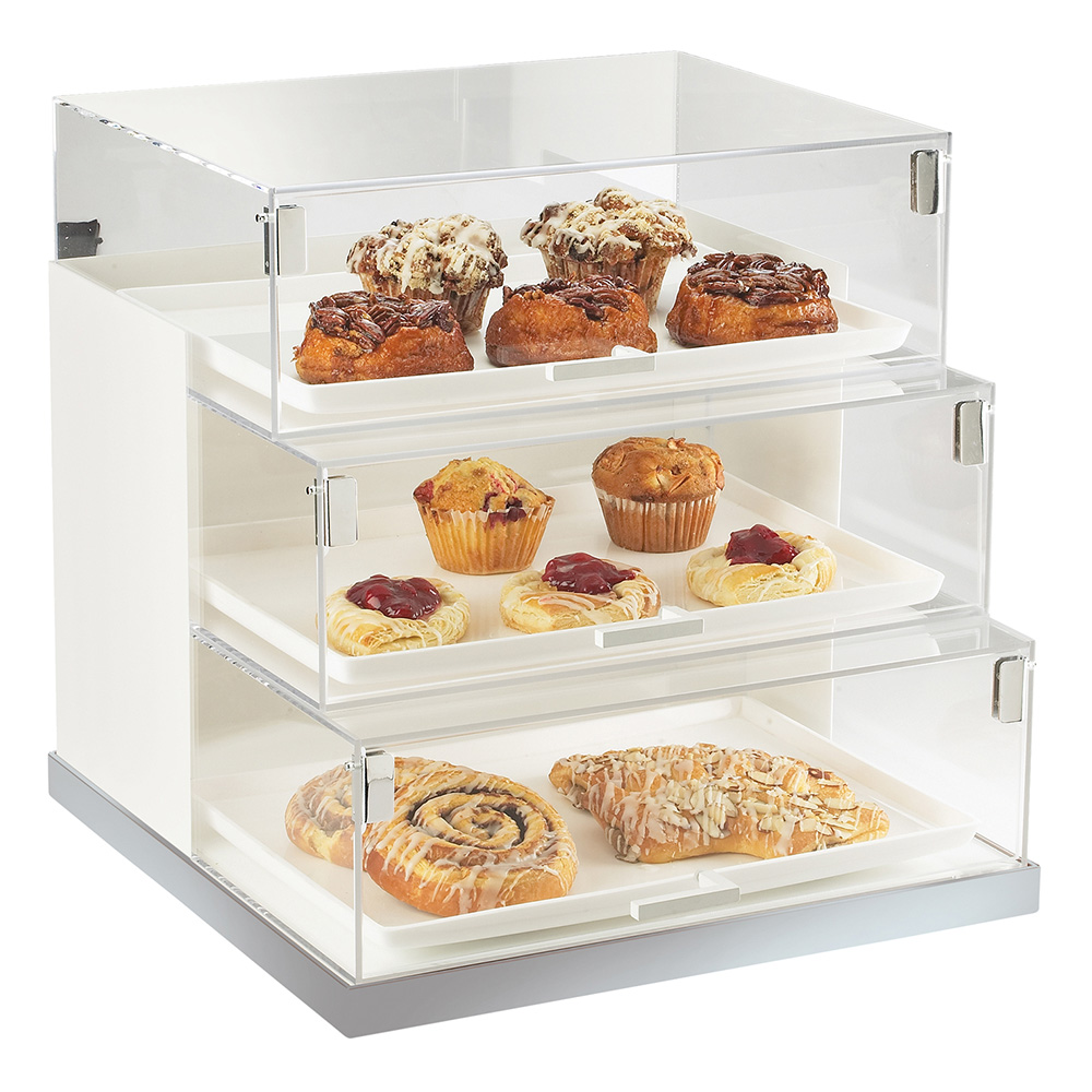 LUXE BAKERY DISP CASE 3-TIER