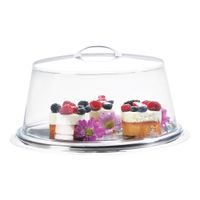 Cal-Mil 312-15 Colonial Cover, Clear, Plastic - 15" x 7"