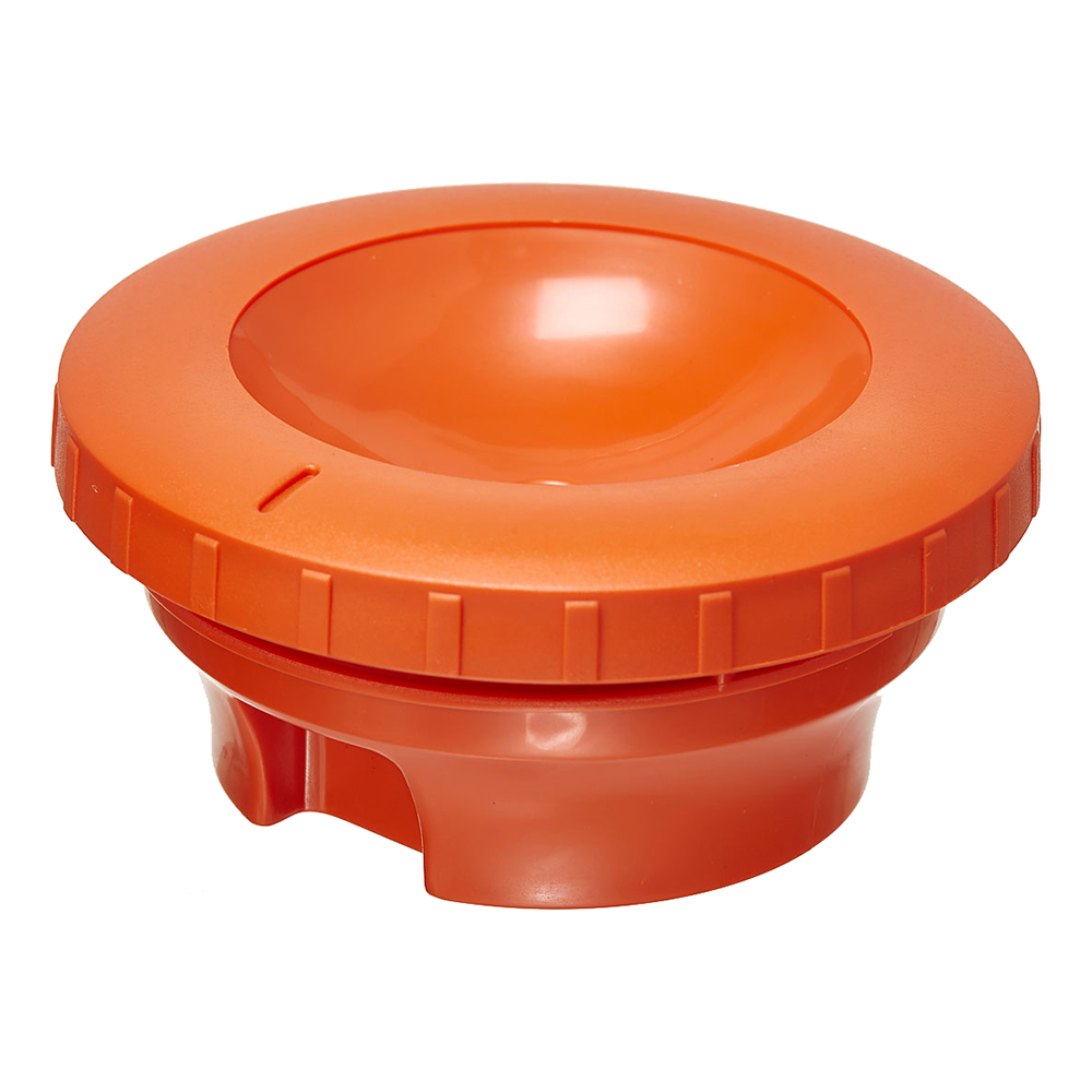 LID, DRIP-THRU ORANGE