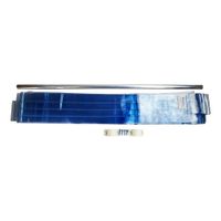 Curtron M106-PR-7380 M-Series Strip Door Kit, Clear, Plastic
- 73" x 80"