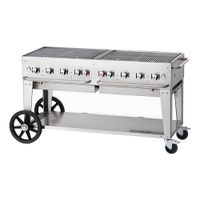 Crown Verity MCB-60LP Outdoor Charbroiler, Stainless Steel,
lp Gas, 8 Burners - 36" x 69" x 28"
