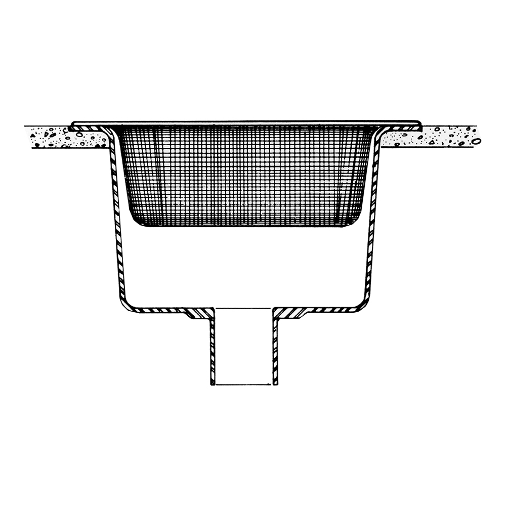 FLOOR SINK STRAINER ONLY 12X12