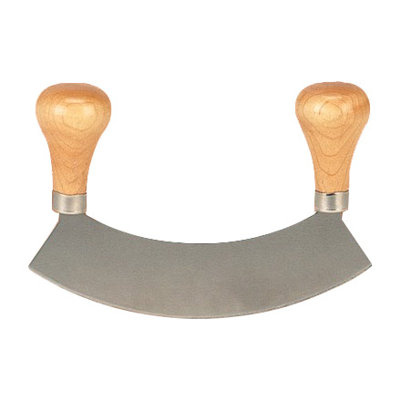 Mezzaluna Chopper, dual wood h