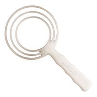 Dexter-Russell 199R Sani-Safe Round Bone Dust Scraper,
White, Plastic - 4"