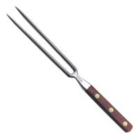 Dexter-Russell 28-78PCP Connoisseur Forged Bayonet Fork,
Stainless Steel/Rosewood - 12"