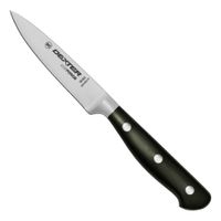 Dexter-Russell 38460 iCut-FORGE Paring Knife, Black,
Stainless Steel/POM - 3-1/2"