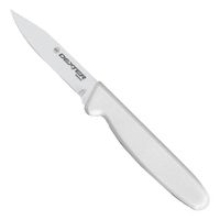 Dexter P94816 Basics Clip Point Paring Knife, White,
Plastic/Steel - 3"