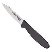 Dexter P94843B Basics Tapered Paring Knife, Black, Plastic,
Stainless Steel - 3"