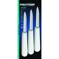 Dexter S104-3PCP 3-Pack Sani-Safe Paring Knife, White,
Plastic, Dexsteel - 3-1/4"