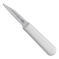 Dexter S107PCP Sani-Safe Clip Point Paring Knife, White,
Plastic, Dexsteel - 3-1/4"