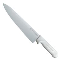 Dexter S145-10SC-PCP Sani-Safe Scalloped Cooks Knife, White,
Plastic, Dexsteel - 10"