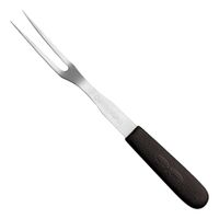 Dexter-Russell S205B-PCP Sani-Safe Cook's Fork, Black,
Stainless Steel/Plastic - 8"