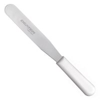 Dexter S284-6 Sani-Safe Bakers Spatula, White,
Plastic/Stainless Steel - 6"