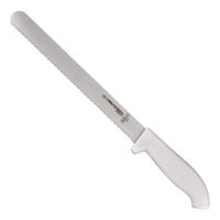 Dexter-Russell SG140-12SC-PCP SofGrip Scalloped Roast
Slicer, White, Dexsteel/Rubber - 12"