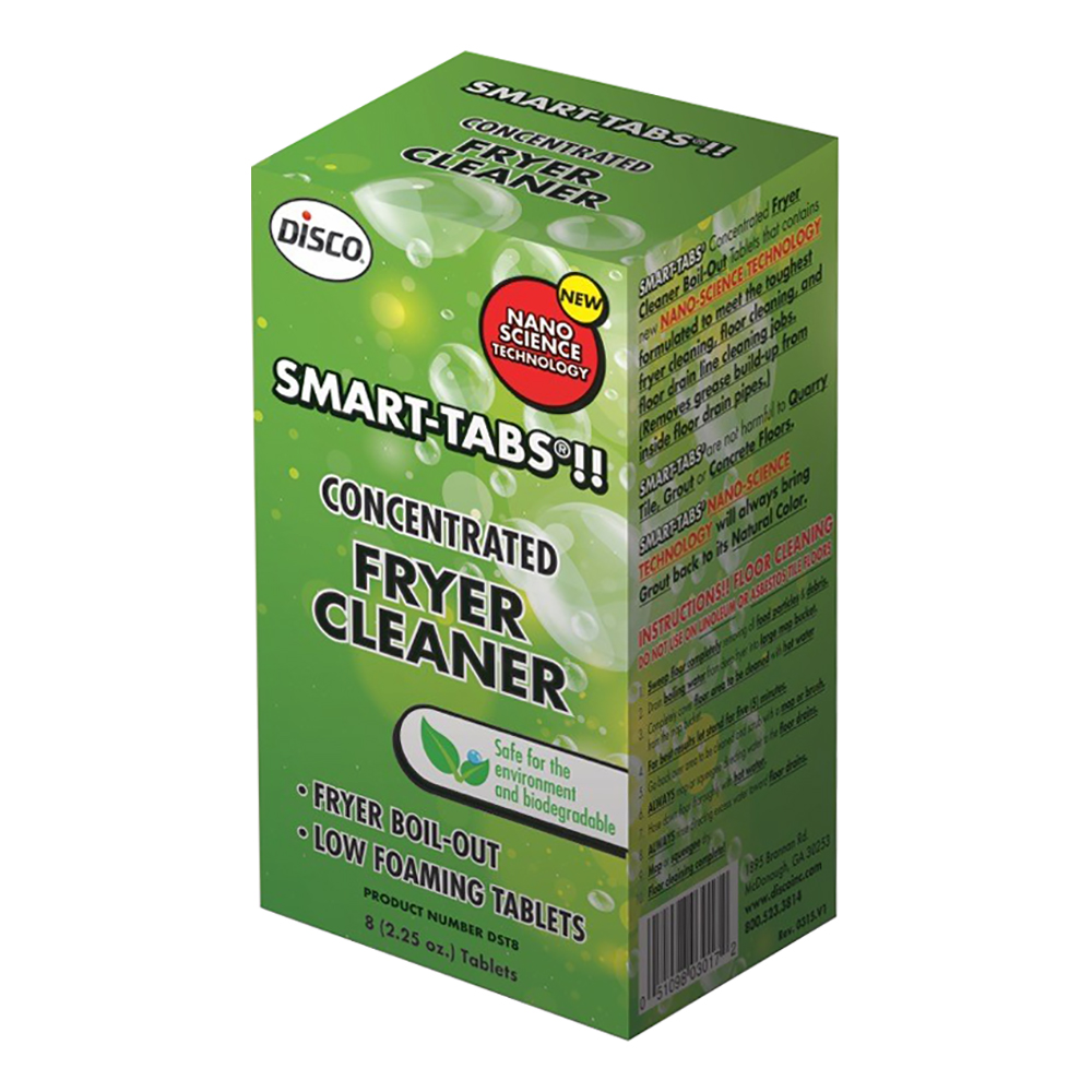 SMART TABS FRYER 8/PK (4PK/CS)