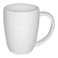 Diversified Ceramics ASM-01 San Antonio Coffee Mug, White,
Ceramic - 10 oz