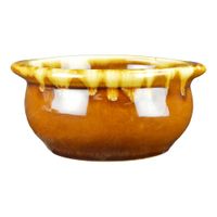 Diversified Ceramics DC12B-LBD Onion Soup Bowl/Crock, Laredo
Brown Drip, Ceramic - 10 oz