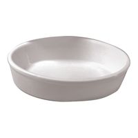 Diversified Ceramics DC530 Oval Baker, White, Ceramic - 9 oz