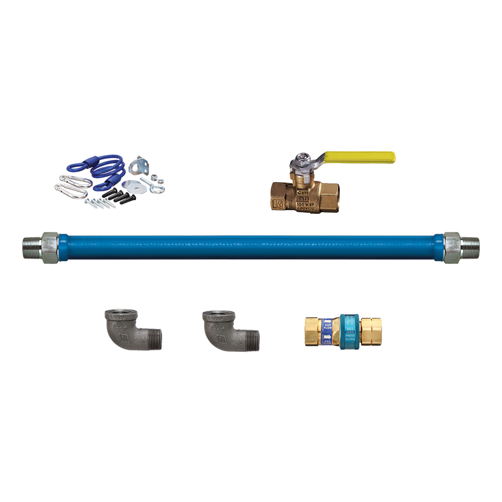 Moveable Gas Connector Kit, 1"