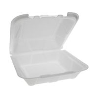 Dolco DF991 Clamshell, 1-Compartment, White, Foam - 9" x 9"
*Discontinued*