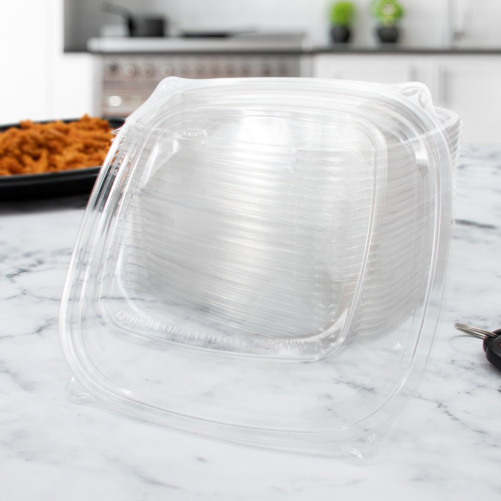 BOWL LID 24-64OZ PET