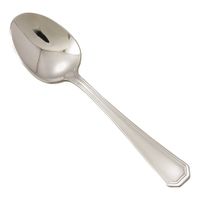 Winco 0035-01 Victoria Teaspoon, 18/8 Stainless Steel - 6"