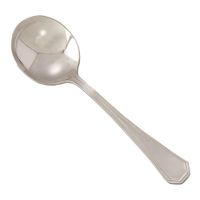 Winco 0035-04 Victoria Bouillon Spoon, 18/8 Stainless Steel
- 5-7/8"