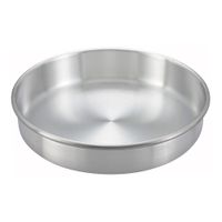 Winco ACP-122 Round Layer Cake Pan, Aluminum - 12" x 2"