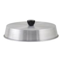 Winco ADBC-10 Grill Basting Cover, Aluminum W/Bakelite
Handle - 10"