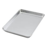 Winco ALXP-1013 Sheet Pan/Serving Tray, 1/4 size, Aluminum -
9-1/2" x 13"