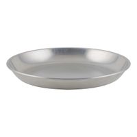 Winco ASFT-12 Seafood Tray, Brushed Aluminum - 75 oz