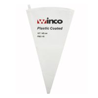 Winco PBC-16 Pastry Bag, Cotton Exterior/Plastic Interior -
16"