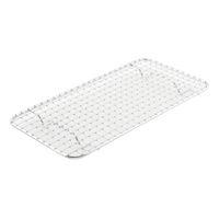 Winco PGW-510 Steam Pan Grate, Wire, Chrome-Plated, Third
1/3 Size - 10-1/2" x  5"