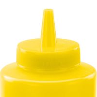 Winco PSB-Y-LID Squeeze Bottle Lid, Yellow, Plastic - 3-1/7"
x 1-4/7" x 3-3/4"