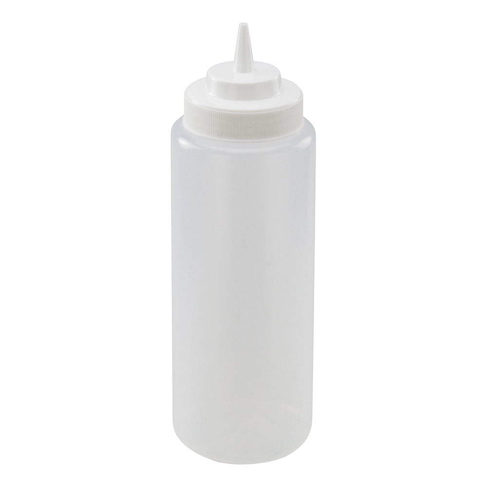 32OZ SQUEEZE BOTTLE CLEAR (6)