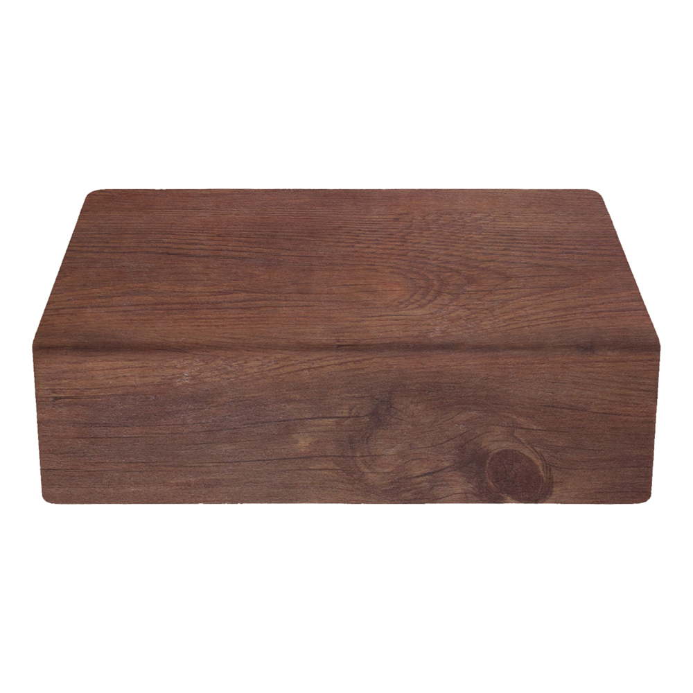 10X6X3" RISER WALNT (3EA)