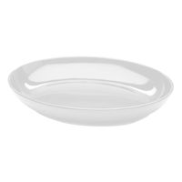 Elite Global Solutions M1513OV-NW Classic Coupe Platter,
White, Melamine - 15" x 13" x 2-1/4"; 3-1/4 qt