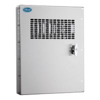 Edlund KLC994 Knife Cabinet Key Locked, Stainless Steel -
3-1/2" x 16-3/4" x 21-1/2"