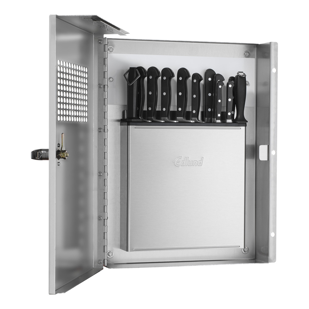 KNIFE CABINET, KEYED LOCK HNDL